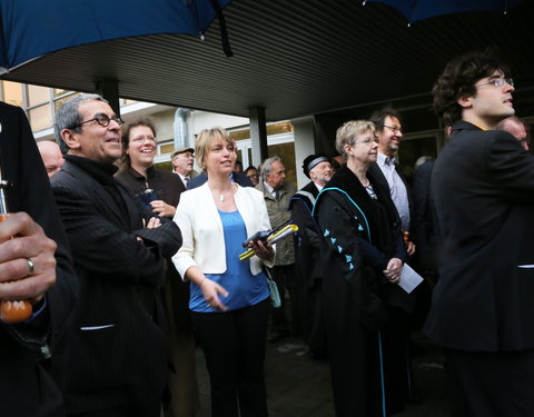 Uitreiking institutioneel eredoctoraat in Plantentuin-28117