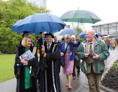 Uitreiking institutioneel eredoctoraat in Plantentuin-28121