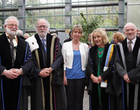 Uitreiking institutioneel eredoctoraat in Plantentuin-28123