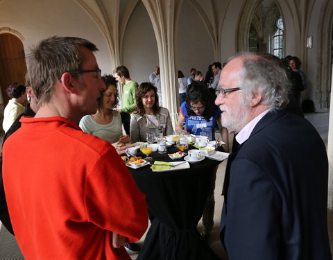 Onthaalontbijt voor nieuwe UGent medewerkers, aangenomen tijdens de periode van 1 februari 2013 tot en met 12 mei 2013-28485