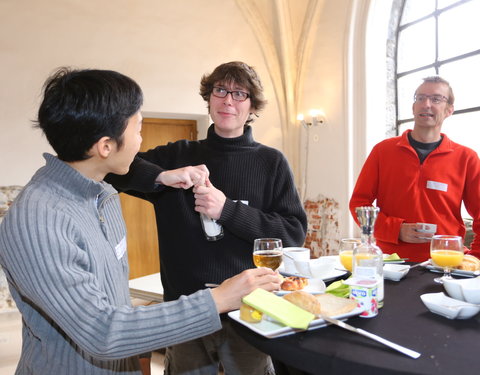 Onthaalontbijt voor nieuwe UGent medewerkers, aangenomen tijdens de periode van 1 februari 2013 tot en met 12 mei 2013-28493