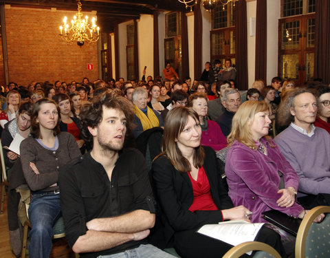 Introductieles Studium Generale Duurzaamheidsdenken, een lessenreeks over duurzame voeding georganiseerd door het Centrum voor D