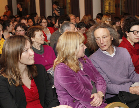 Introductieles Studium Generale Duurzaamheidsdenken, een lessenreeks over duurzame voeding georganiseerd door het Centrum voor D