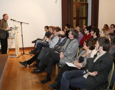 Introductieles Studium Generale Duurzaamheidsdenken, een lessenreeks over duurzame voeding georganiseerd door het Centrum voor D