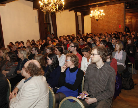 Introductieles Studium Generale Duurzaamheidsdenken, een lessenreeks over duurzame voeding georganiseerd door het Centrum voor D