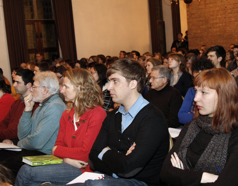 Introductieles Studium Generale Duurzaamheidsdenken, een lessenreeks over duurzame voeding georganiseerd door het Centrum voor D