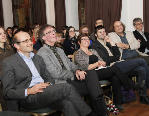 Introductieles Studium Generale Duurzaamheidsdenken, een lessenreeks over duurzame voeding georganiseerd door het Centrum voor D