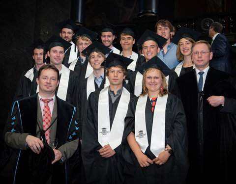 Proclamatie 2012/2013 faculteit Ingenieurswetenschappen en Architectuur