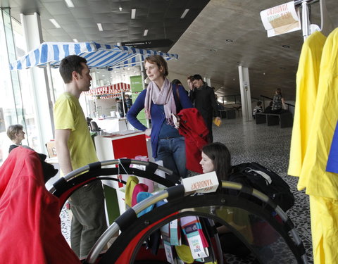 Ecomarkt, afsluiter van UGent energiecampagne 2012-2912