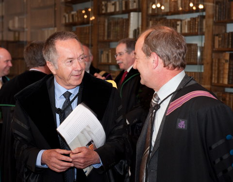 Uitreiking eredoctoraat aan Arend Lijphart-29561