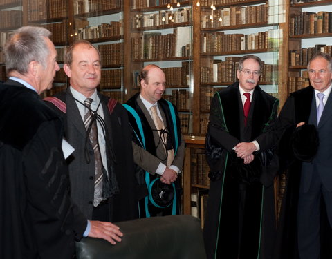 Uitreiking eredoctoraat aan Arend Lijphart-29563