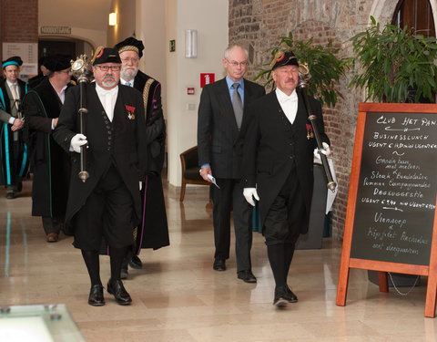 Uitreiking eredoctoraat aan Arend Lijphart-29565