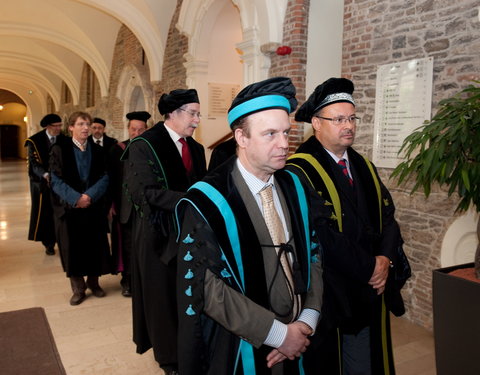 Uitreiking eredoctoraat aan Arend Lijphart-29566