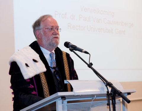 Uitreiking eredoctoraat aan Arend Lijphart-29567