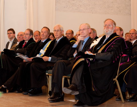 Uitreiking eredoctoraat aan Arend Lijphart-29569