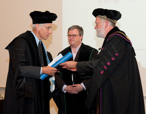 Uitreiking eredoctoraat aan Arend Lijphart