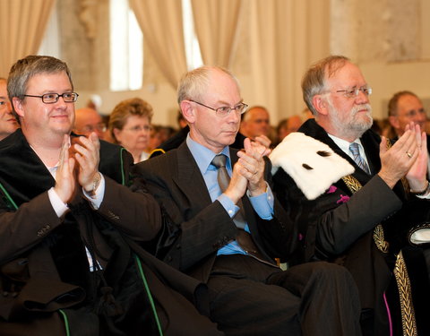 Uitreiking eredoctoraat aan Arend Lijphart-29575