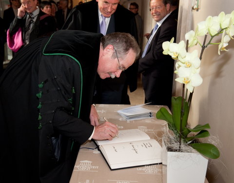 Uitreiking eredoctoraat aan Arend Lijphart-29581