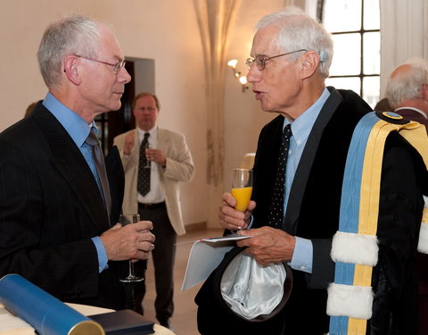 Uitreiking eredoctoraat aan Arend Lijphart-29582