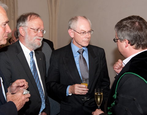 Uitreiking eredoctoraat aan Arend Lijphart-29583