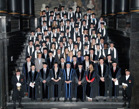 Proclamatie 2012/2013 faculteit Wetenschappen