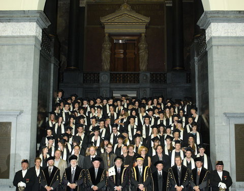 Proclamatie 2008/2009 faculteit Letteren en Wijsbegeerte