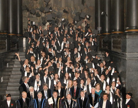 Proclamatie 2008/2009 faculteit Wetenschappen