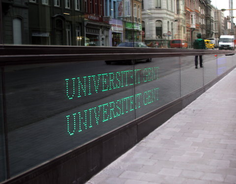 Site Sint-Pietersnieuwstraat, Universiteitsforum Ufo-30038