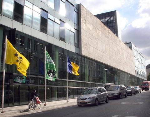 Officiële opening van het Universiteitsforum (Ufo) in de Sint-Pietersnieuwstraat-30429