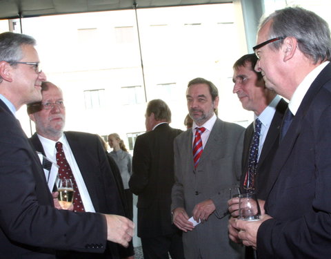 Officiële opening van het Universiteitsforum (Ufo) in de Sint-Pietersnieuwstraat-30431