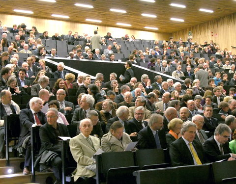 Officiële opening van het Universiteitsforum (Ufo) in de Sint-Pietersnieuwstraat-30440