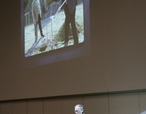 Officiële opening van het Universiteitsforum (Ufo) in de Sint-Pietersnieuwstraat-30442