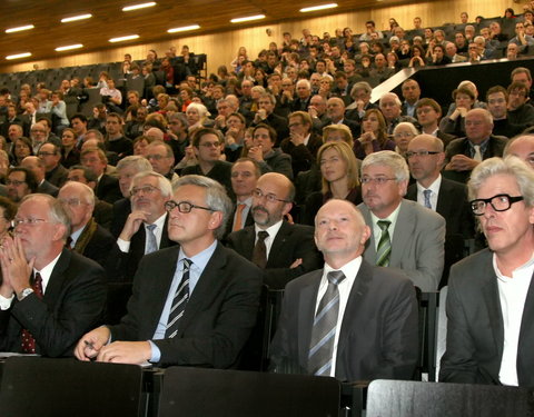 Officiële opening van het Universiteitsforum (Ufo) in de Sint-Pietersnieuwstraat-30444