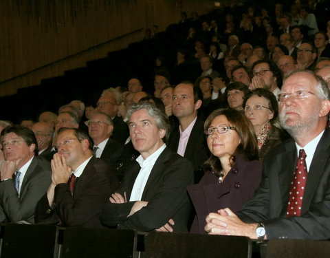 Officiële opening van het Universiteitsforum (Ufo) in de Sint-Pietersnieuwstraat-30445