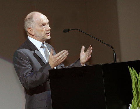 Officiële opening van het Universiteitsforum (Ufo) in de Sint-Pietersnieuwstraat-30446