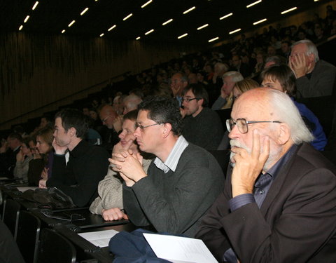 Officiële opening van het Universiteitsforum (Ufo) in de Sint-Pietersnieuwstraat-30447