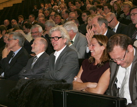 Officiële opening van het Universiteitsforum (Ufo) in de Sint-Pietersnieuwstraat-30456