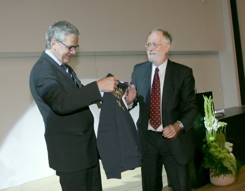 Officiële opening van het Universiteitsforum (Ufo) in de Sint-Pietersnieuwstraat-30457