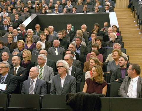 Officiële opening van het Universiteitsforum (Ufo) in de Sint-Pietersnieuwstraat-30465