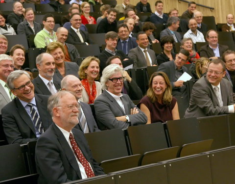 Officiële opening van het Universiteitsforum (Ufo) in de Sint-Pietersnieuwstraat-30477