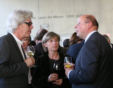 Officiële opening van het Universiteitsforum (Ufo) in de Sint-Pietersnieuwstraat-30485