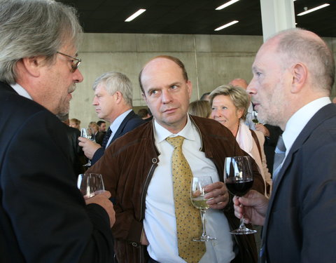 Officiële opening van het Universiteitsforum (Ufo) in de Sint-Pietersnieuwstraat-30486