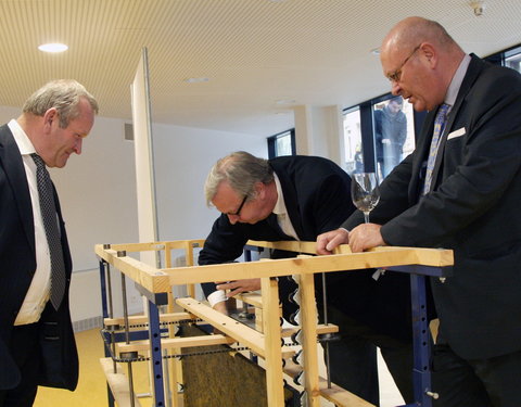 Officiële opening van het Universiteitsforum (Ufo) in de Sint-Pietersnieuwstraat-30495