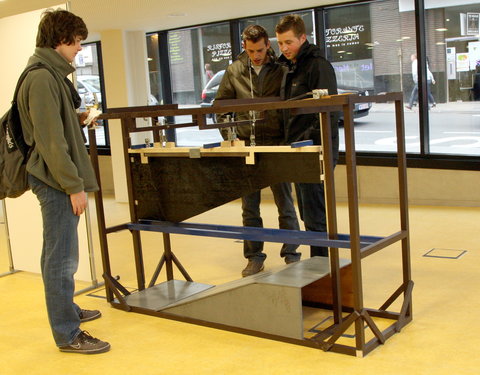 Officiële opening van het Universiteitsforum (Ufo) in de Sint-Pietersnieuwstraat-30498