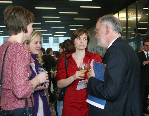 Officiële opening van het Universiteitsforum (Ufo) in de Sint-Pietersnieuwstraat-30500