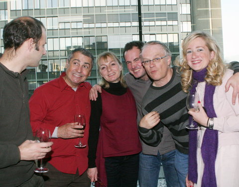 Officiële opening van het Universiteitsforum (Ufo) in de Sint-Pietersnieuwstraat-30505