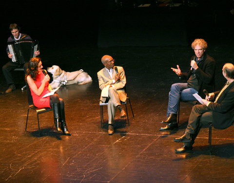 Uitreiking tweejaarlijkse Decent Society Award aan prof. Peter Sloterdijk in Kunstencentrum Vooruit-30804