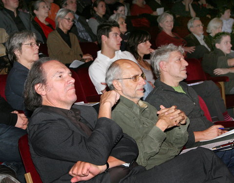 Uitreiking tweejaarlijkse Decent Society Award aan prof. Peter Sloterdijk in Kunstencentrum Vooruit-30805