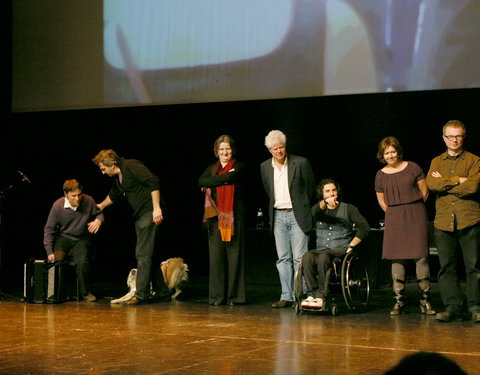 Uitreiking tweejaarlijkse Decent Society Award aan prof. Peter Sloterdijk in Kunstencentrum Vooruit-30814