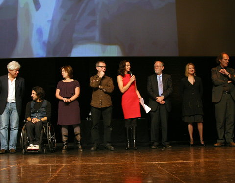 Uitreiking tweejaarlijkse Decent Society Award aan prof. Peter Sloterdijk in Kunstencentrum Vooruit-30815